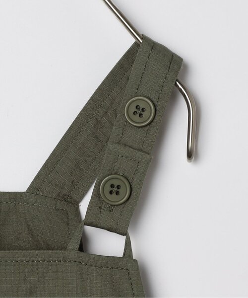 p.premier(ピードットプルミエ)の「【ジュニア対応】リップストップワークジャンスカ(ジャンパースカート・キッズ・チャコール/カーキ/アイボリー・140/130/120/110/100/90/80)」の5枚目の写真