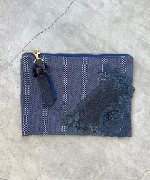 m.soeur（エムスール）の「オリジナルレースのフラットポーチ（ポーチ）」