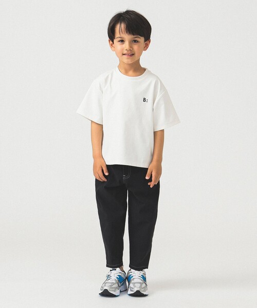 B:MING by BEAMS(ビーミングバイビームス)の「ラッシュガード Tシャツ 2025SS(100~140cm)(Tシャツ/カットソー・キッズ・オフホワイト/ネイビー・130/120/110/100/140)」の4枚目の写真