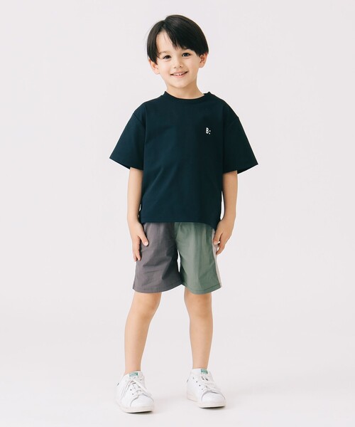 B:MING by BEAMS(ビーミングバイビームス)の「ラッシュガード Tシャツ 2025SS(100~140cm)(Tシャツ/カットソー・キッズ・オフホワイト/ネイビー・130/120/110/100/140)」の8枚目の写真