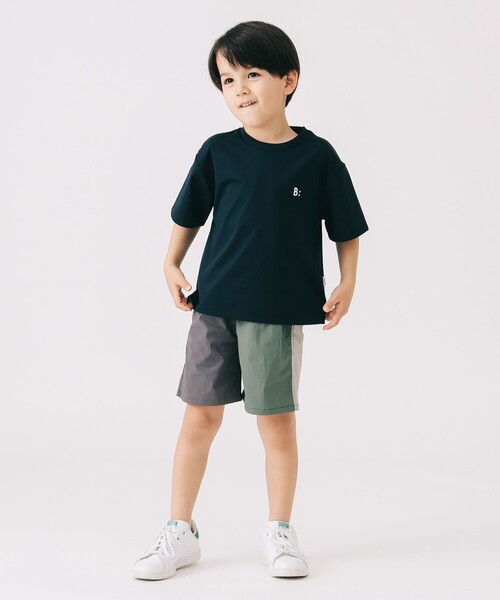 B:MING by BEAMS(ビーミングバイビームス)の「ラッシュガード Tシャツ 2025SS(100~140cm)(Tシャツ/カットソー・キッズ・オフホワイト/ネイビー・130/120/110/100/140)」の9枚目の写真