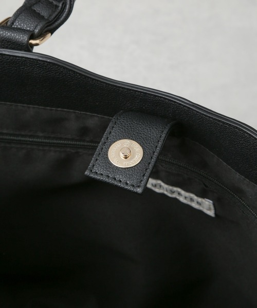 NANO universe（ナノユニバース）の「B4サイズ2WAYトートバッグ（トートバッグ・レディース・グレー/ベージュ/ブラック・FREE）」の13枚目の写真