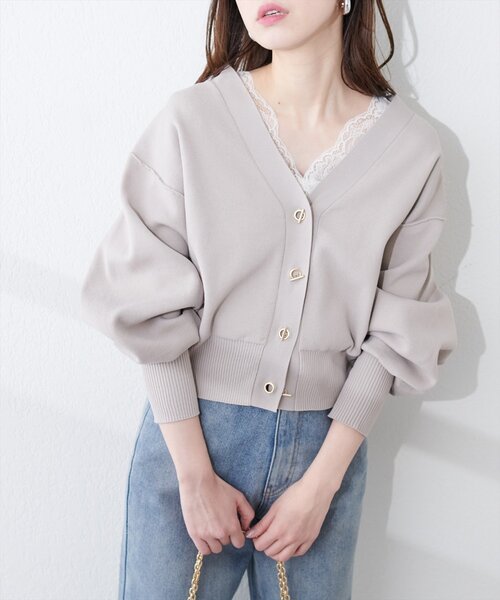 natural couture（ナチュラルクチュール）の「前後２ＷＡＹ総レースインナー（キャミソール・レディース・ブラック/ピンクベージュ/グレイッシュベージュ/オフホワイト・FREE）」の8枚目の写真