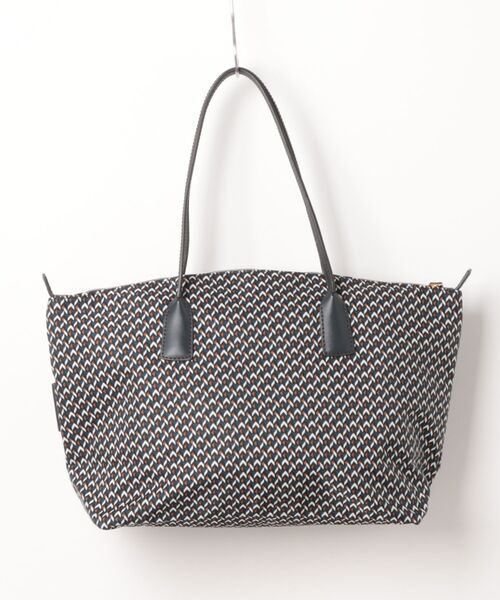 Roberta Pieri（ロベルタピエリ）の「ROBERTA PIERI/ロベルタピエリ ラージトートバッグ【TATAMI LT2】（トートバッグ・レディース・ネイビー/グリーン・FREE）」の3枚目の写真