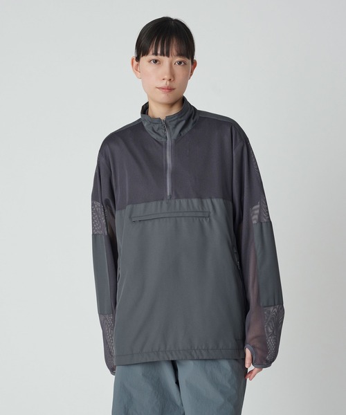 Snow Peak（スノーピーク）の「Insect Shield Mesh Pullover（その他アウター・メンズ・オリーブ/チャコールグレー/ネイビー・M/L/XL/S）」の2枚目の写真