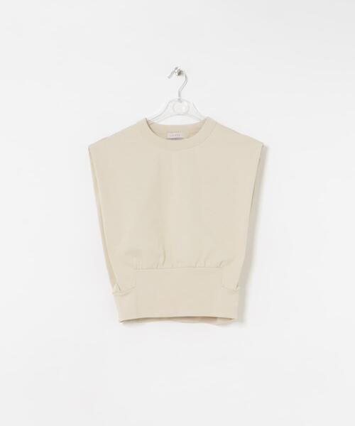 LAATO（ラート）の「fast dry no sleeve festee（Tシャツ/カットソー・レディース・オフホワイト/ホワイト/ダークグレー・FREE）」の16枚目の写真