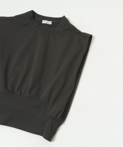 LAATO（ラート）の「fast dry no sleeve festee（Tシャツ/カットソー・レディース・オフホワイト/ホワイト/ダークグレー・FREE）」の9枚目の写真