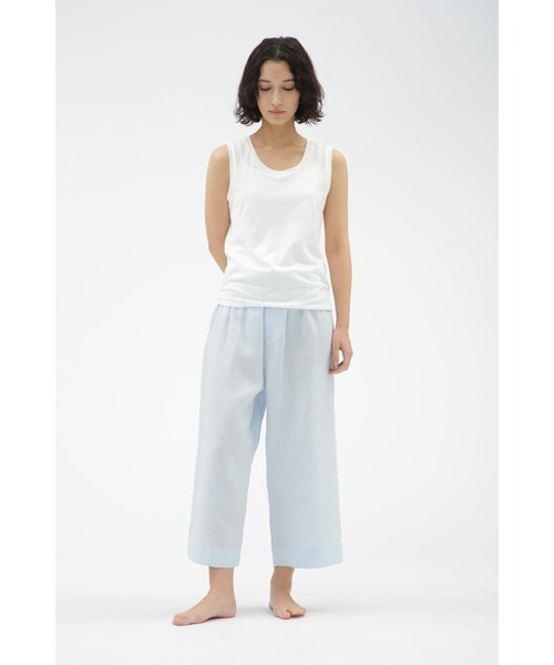 MARGARET HOWELL(マーガレットハウエル)の「SUPERFINE COTTON JERSEY(Tシャツ/カットソー・レディース・ホワイト/ブラック・FREE)」の4枚目の写真