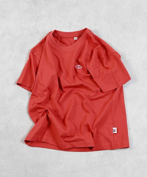 LSP WOW（エルエスピーワオ）の「【LSP WOW!】マイニチワッペン無地Tee（Tシャツ/カットソー・キッズ・ブルー/ピンク/グリーン/レッド/チャコール/ホワイト系その他/キャメル/杢グレー/オフホワイト/マスタード/ラベンダー/ネイビー/モカ/ライトブルー/ブラック・110/100/90/80/130/120）」の17枚目の写真