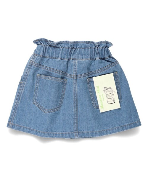 BRANSHES（ブランシェス）の「【綿100％】マカロンスカート（スカート・キッズ・ブルー/カラフル・100/120/110/130/140/150/90）」の13枚目の写真