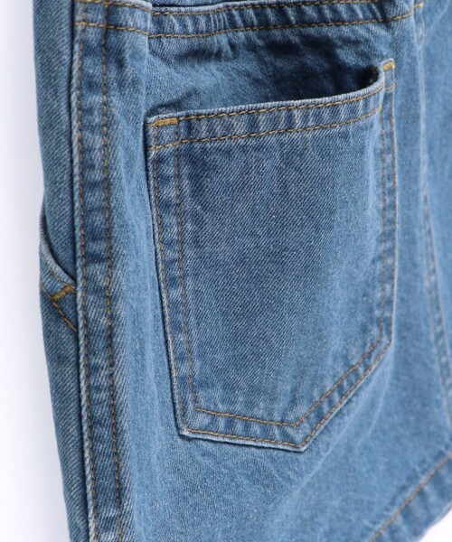 BRANSHES（ブランシェス）の「【綿100％】マカロンスカート（スカート・キッズ・ブルー/カラフル・100/120/110/130/140/150/90）」の7枚目の写真