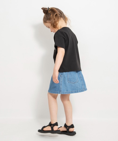 BRANSHES（ブランシェス）の「【綿100％】マカロンスカート（スカート・キッズ・ブルー/カラフル・100/120/110/130/140/150/90）」の14枚目の写真