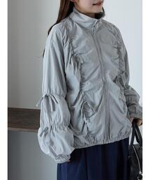 ehka sopo | リボンブルゾン(ブルゾン)