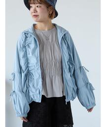 リボンブルゾン