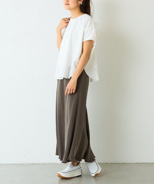 ラウンドヘムプルオーバー（Tシャツ/カットソー）｜BEARDSLEY