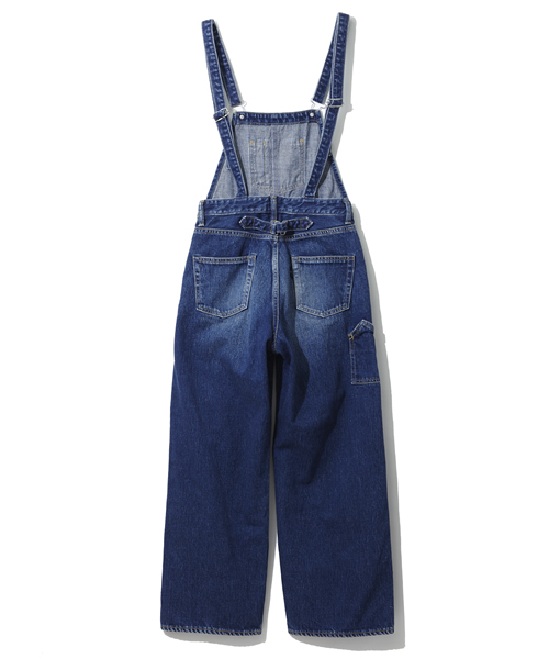 SEA(シー)の「VINTAGE 858 オリジナルセルヴィッチデニムオーバーオール(デニムパンツ・レディース・ライトブルー/ワンウォッシュ/インディゴブルー・24/25/26)」の7枚目の写真