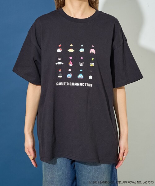 FREAK'S STORE ×サンリオ　半袖　期間限定出品 セール】限定展開/別注/sanrio/サンリオ 集合 プリント 半袖 T