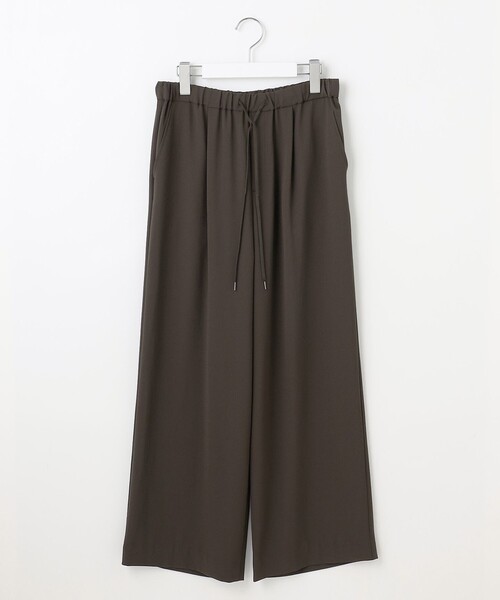 J.PRESS Ladies(J.プレス レディス)の「【洗える・接触冷感・吸水速乾】Lightジョーゼット ワイド パンツ(その他パンツ・レディース・ベージュ系/ダークブラウン系/ネイビー系・XS/S)」の12枚目の写真