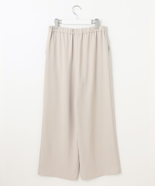 J.PRESS Ladies(J.プレス レディス)の「【洗える・接触冷感・吸水速乾】Lightジョーゼット ワイド パンツ(その他パンツ・レディース・ベージュ系/ダークブラウン系/ネイビー系・XS/S)」の10枚目の写真