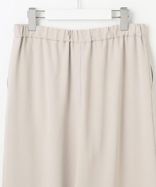 J.PRESS Ladies(J.プレス レディス)の「【洗える・接触冷感・吸水速乾】Lightジョーゼット ワイド パンツ(その他パンツ・レディース・ベージュ系/ダークブラウン系/ネイビー系・XS/S)」の8枚目の写真