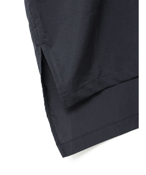 mizuiroind（ミズイロインド）の「mizuiro ind スタンドカラーワイドシャツ（シャツ/ブラウス・レディース・ライトブルー/ブラック/ネイビー/ライトグレー/オフホワイト/ピンク/ネイビー系2/ブルー・FREE）」の9枚目の写真