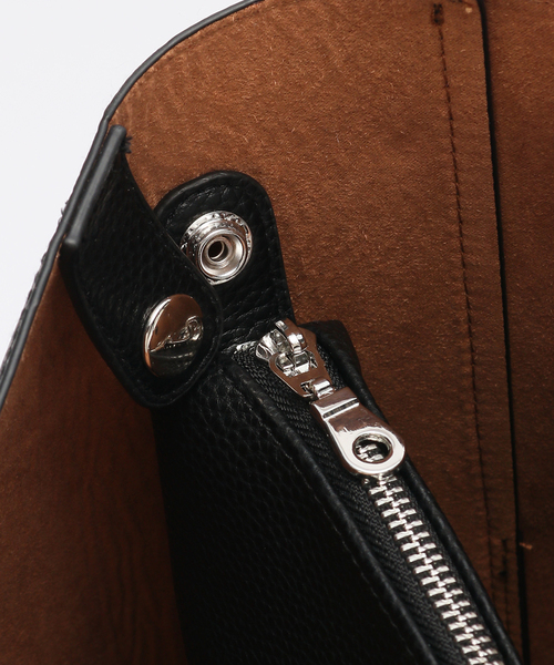 B.C STOCK(ベーセーストック)の「【fellowww / フェロー】別注 フェイクレザー トート バッグ (クラッチバッグ付き)(ショルダーバッグ・メンズ・ブラック・FREE)」の6枚目の写真