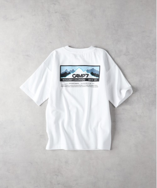 CAMP7（キャンプセブン）の「【CAMP7】グラフィックプリントＴシャツ（Tシャツ/カットソー・キッズ・ブラック/ホワイト・130/140/150/160）」の3枚目の写真