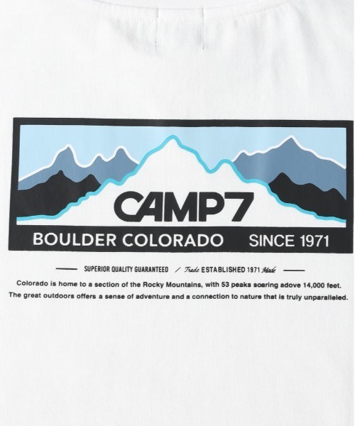 CAMP7（キャンプセブン）の「【CAMP7】グラフィックプリントＴシャツ（Tシャツ/カットソー・キッズ・ブラック/ホワイト・130/140/150/160）」の5枚目の写真