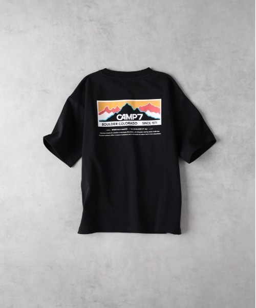 CAMP7（キャンプセブン）の「【CAMP7】グラフィックプリントＴシャツ（Tシャツ/カットソー・キッズ・ブラック/ホワイト・130/140/150/160）」の11枚目の写真