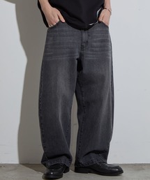 SLICK | 【SLICK/スリック】12.5oz Denim Wide Pants / 12.5オンスデニムワイドシルエットパンツ/バルーンシルエット / カーブパンツ(デニムパンツ)