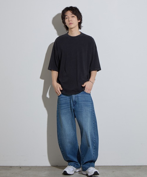 SLICK/スリック】12.5oz Denim Wide Pants / 12.5オンスデニム