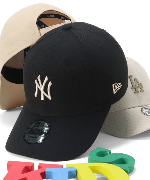 NEW ERA（ニューエラ）の「ニューエラキッズ キャップ MLB ONSPOTZ別注（キャップ・キッズ・ベージュ/ストーン/ブラック/ブルー・52-56cm）」の2枚目の写真