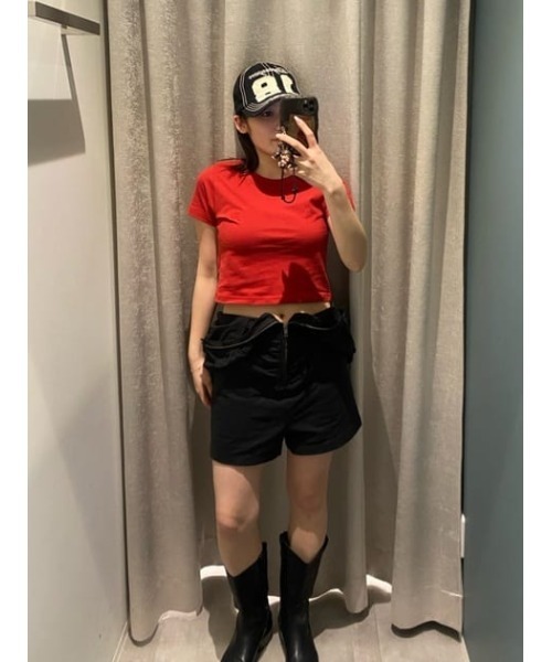 LAGUA GEM（ラグアジェム）の「GATHER MINI オールインワン（つなぎ/オールインワン・レディース・ブラウン/チャコールグレー/ブラック・SMALL/MEDIUM）」の20枚目の写真