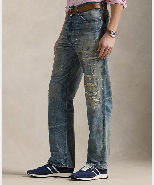 ジーンズ ヴィンテージ クラシック ディストレスト ジーンズ メンズ POLO RALPH LAUREN（ポロ ラルフ ローレン）の「ヴィンテージ