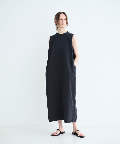 N.O.R.C(ノーク)の「【ウォーターリぺレント】タックワンピース(ワンピース・レディース・ブラック・S/M)」の4枚目の写真