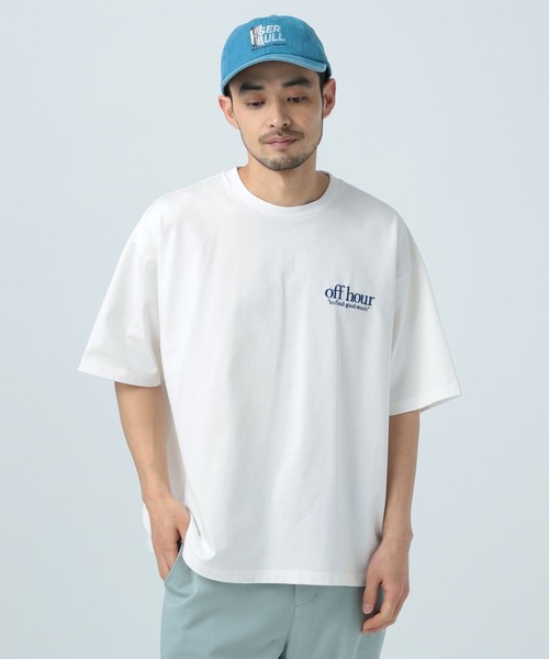 BAYFLOW（ベイフロー）の「[クリーンな印象で大人POP] アソートプリント半袖Tシャツ（Tシャツ/カットソー・メンズ・ブラック/その他/オフホワイト/ブルー・MEDIUM/LARGE）」の14枚目の写真