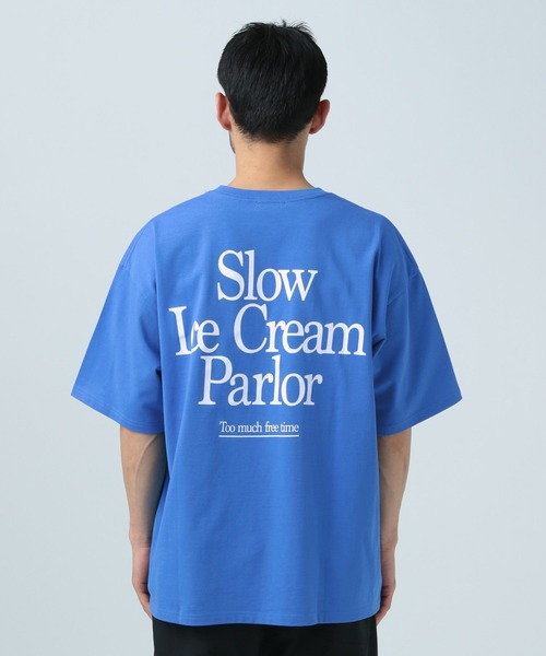BAYFLOW（ベイフロー）の「[クリーンな印象で大人POP] アソートプリント半袖Tシャツ（Tシャツ/カットソー・メンズ・ブラック/その他/オフホワイト/ブルー・MEDIUM/LARGE）」の9枚目の写真