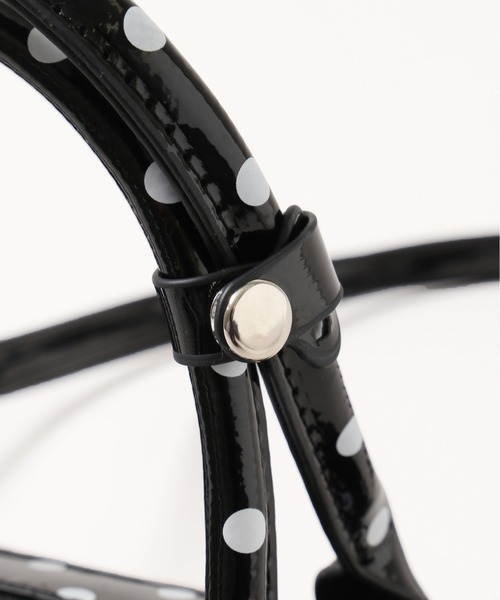 PHILLY（フィリー）の「【PHILLY】ドットエナメルミニショルダー（ハンドバッグ・レディース・ホワイト/ブラック・FREE）」の15枚目の写真