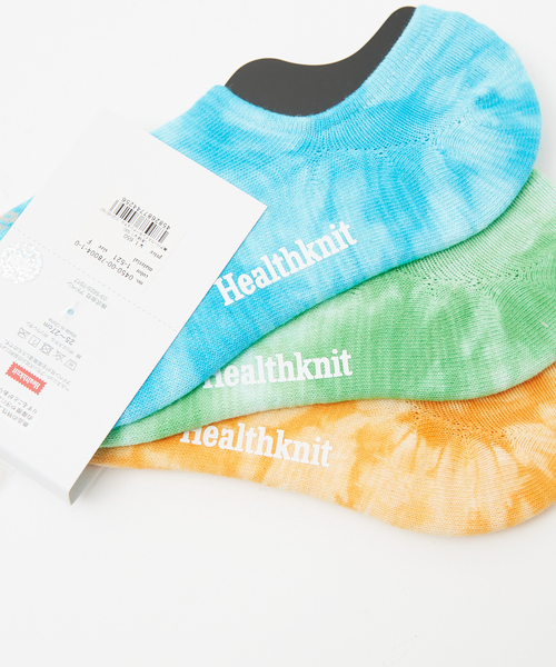 Healthknit(ヘルスニット)の「【Healthknit/ヘルスニット】タイダイシューインソックス/191-3682/靴下/アンクルソッ(ソックス/靴下・メンズ・その他1・フリー)」の4枚目の写真