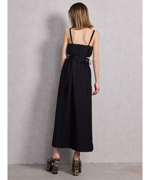 GYDA(ジェイダ)の「SIDE OPEN BACK RIBBON LONGワンピース(ワンピース・レディース・ブラック/その他1・FREE)」の5枚目の写真