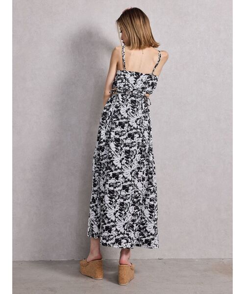 セール】SIDE OPEN BACK RIBBON LONGワンピース（ワンピース