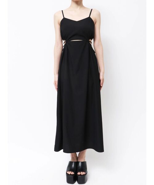 GYDA SIDE OPEN BACK RIBBON LONGワンピース ジェイダ GYDA SIDE OPEN BACK RIBBON LONGワンピース