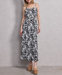 GYDA | SIDE OPEN BACK RIBBON LONGワンピース(ワンピース)