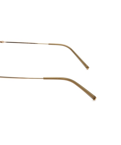 VIS（ビス）の「ブローファッショングラス／ハーフリムファッショングラス（メガネ・レディース・オリーブ/その他・FREE）」の5枚目の写真