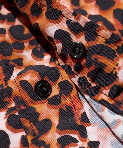 FIRST DOWN(ファーストダウン)の「FIRST DOWN S/S POCKET SHIRTS(シャツ/ブラウス・メンズ・ブラック/レオパード・L/XL/M)」の6枚目の写真