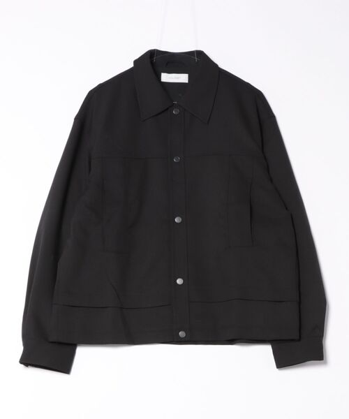 +CLOSET(プラスクローゼット)の「ワークジャケット(ブルゾン・メンズ・ブラック/グレー・MEDIUM/SMALL/LARGE)」の14枚目の写真
