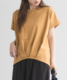 NAVY SARARI 裾タックプルオーバー