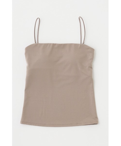 MOUSSY（マウジー）の「BACK SHEER CUP IN キャミソール（キャミソール・レディース・ブラック/ホワイト/ベージュ・FREE）」の11枚目の写真