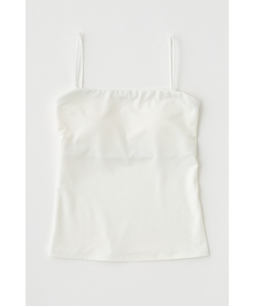 MOUSSY（マウジー）の「BACK SHEER CUP IN キャミソール（キャミソール・レディース・ブラック/ホワイト/ベージュ・FREE）」の12枚目の写真