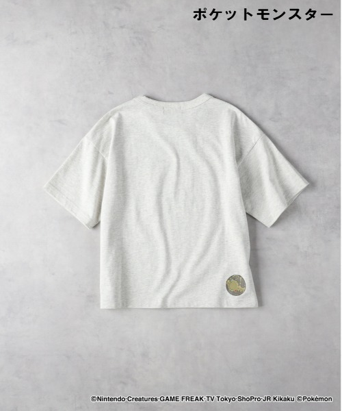 Right-on（ライトオン）の「【ポケモン】プリントＴシャツ（Tシャツ/カットソー・キッズ・キナリ/イエロー/グレー・110/130/140/120）」の5枚目の写真